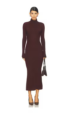 Favorite Daughter Be Your Girl Dress in Burgundy Dahlia from Revolve.com | Revolve Clothing (Global)