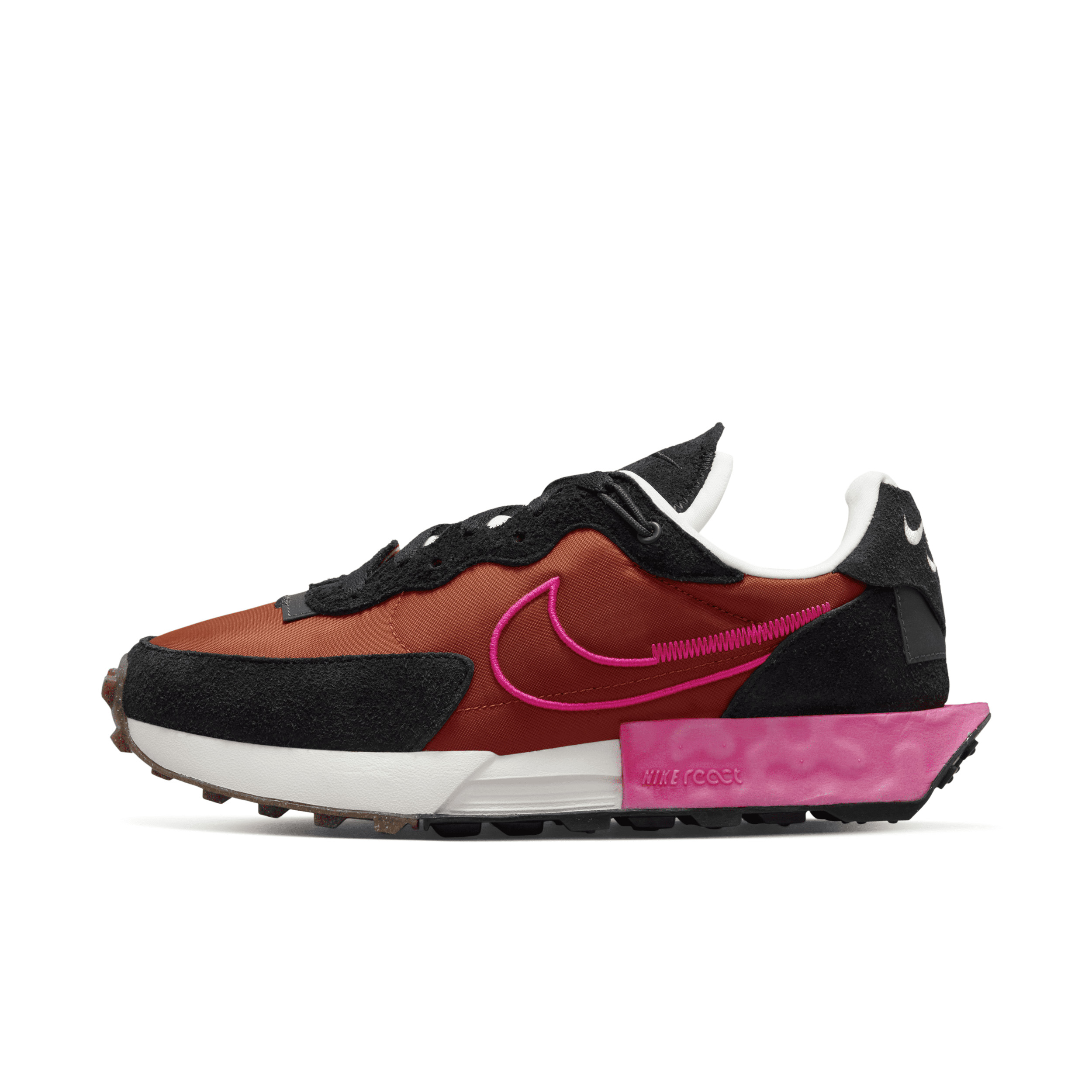 Nike Women's FonTank Topa Waffle Shoes in Orange, Size: 5 | DC3579-800 | Nike (US)