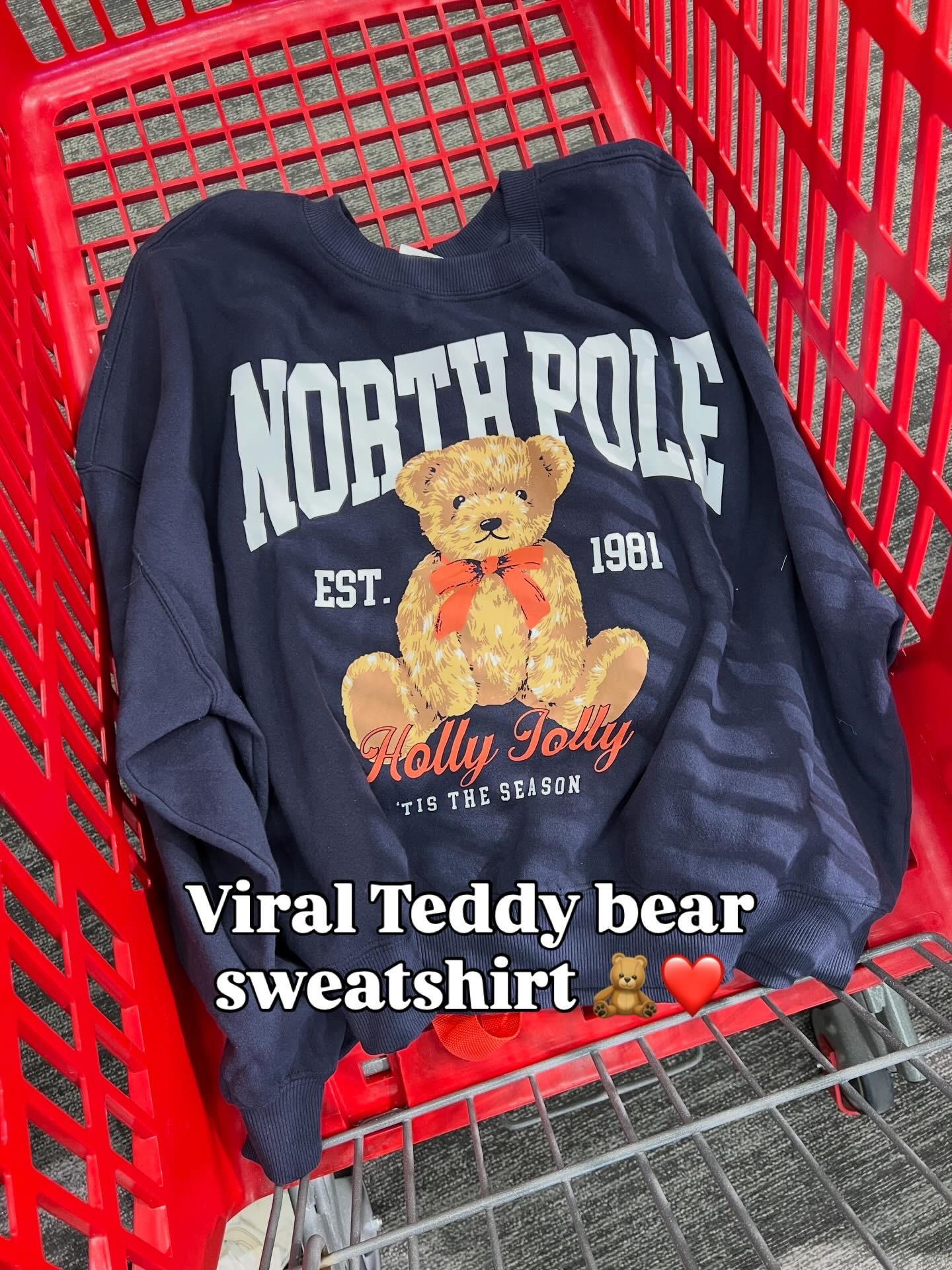 Target teddy bear graphic sweatshirt #targetstyle 

#LTKFindsUnder50 #LTKFindsUnder100 #LTKGiftGuide