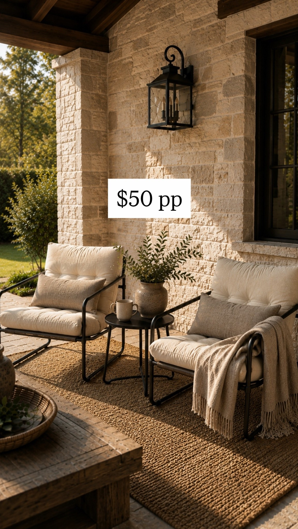 these outdoor chairs look so comfy. 
amazon home, walmart home, walmart fashion, amazon home, amazon roundup, amazon finds, walmart finds, walmart home, affordable home, amber interiors, studio mcgee, home roundup