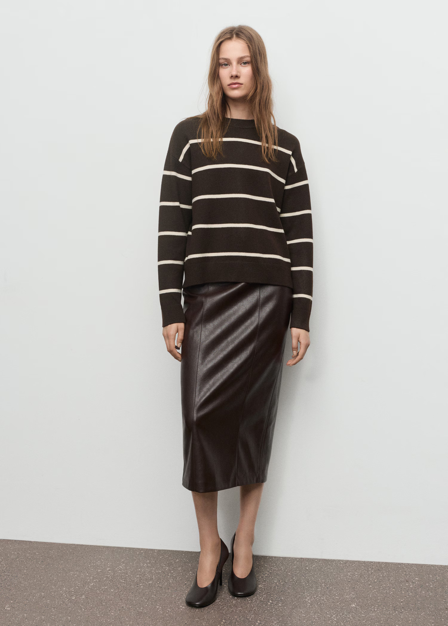 Knit striped sweater - Women | MANGO USA | Mango (US/MX/AU)