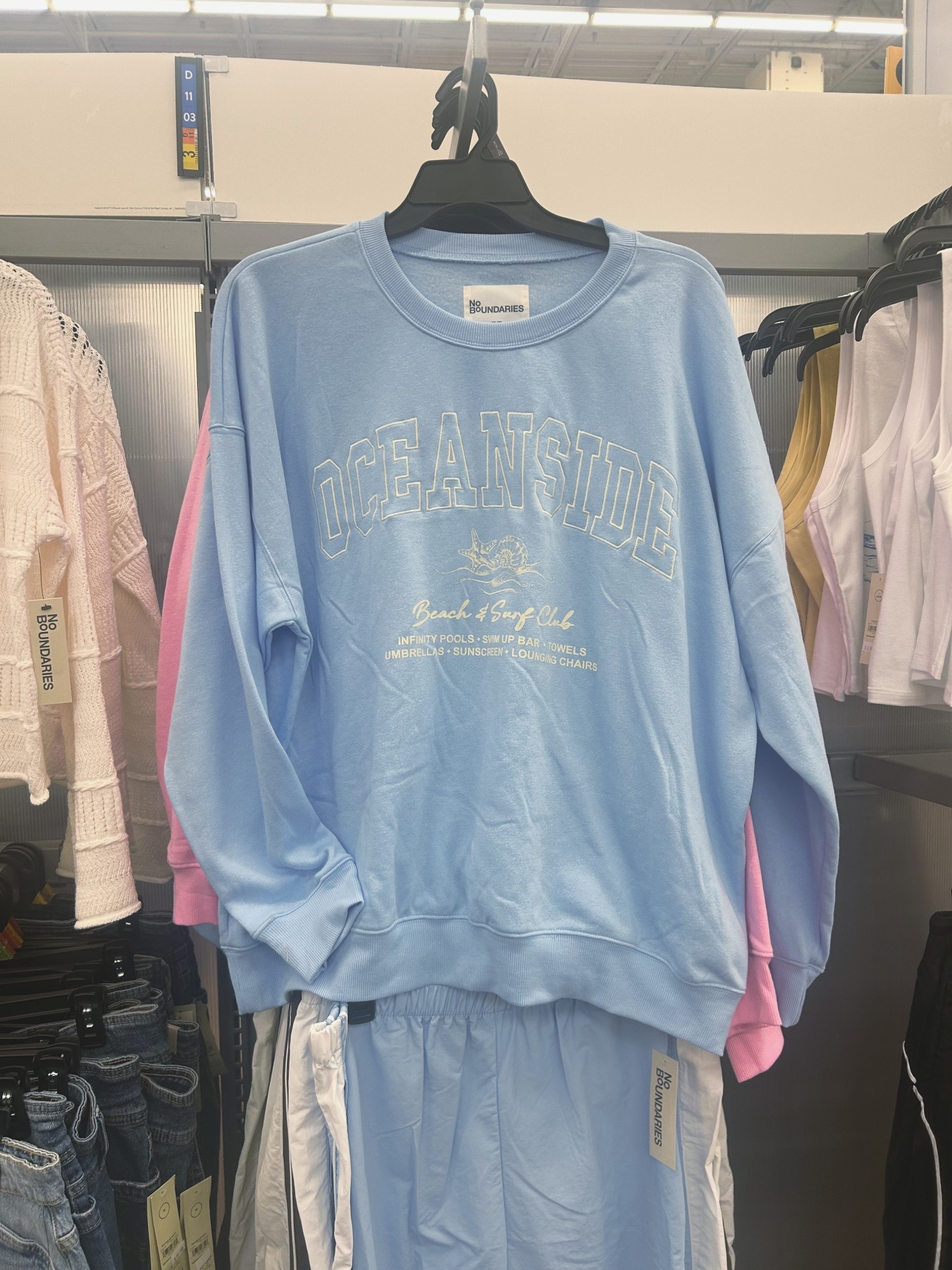Oceanside oversized crewneck #walmart #walmartfashion #vacation #crewneckk

#LTKootd
