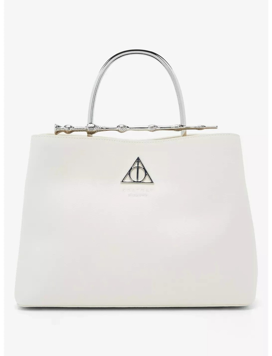 Loungefly Harry Potter Deathly Hallows Elder Wand Cream (Pebble Texture) Handbag | eBay US