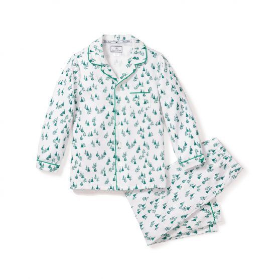 Petite Plume Baby/Toddler/Big Kid Evergreen Forest Pajama Set | The Tot