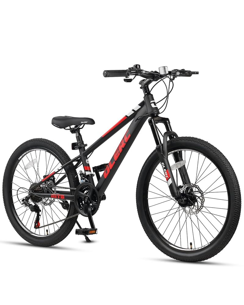 Glerc 20 24 Inch Kids Bike, Kids Mountain Bike for Boys and Girls Ages 6-14, 21-Speed Skyline Bic... | Amazon (US)