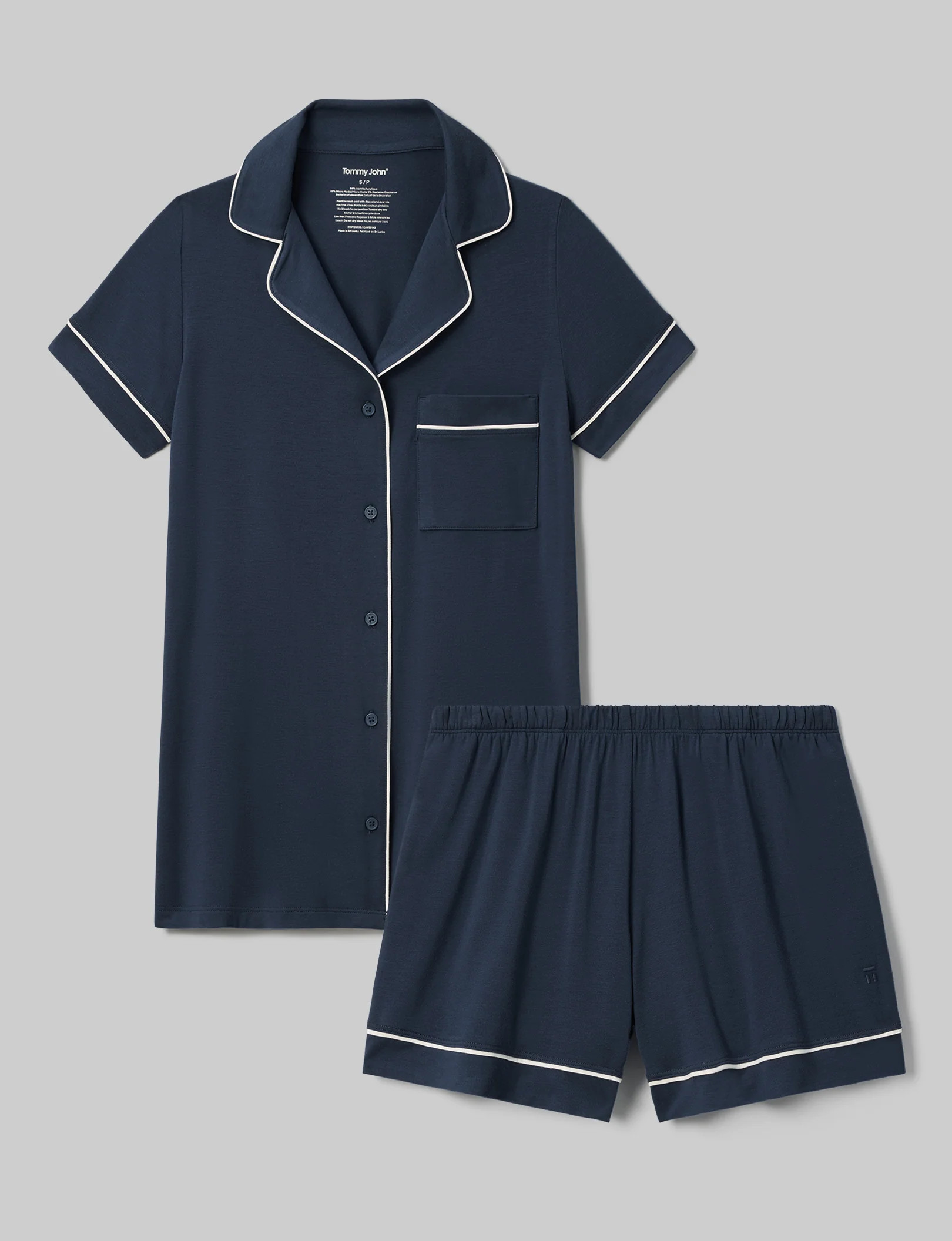 Women's Downtime Pajama Top & Short Set | Tommy John