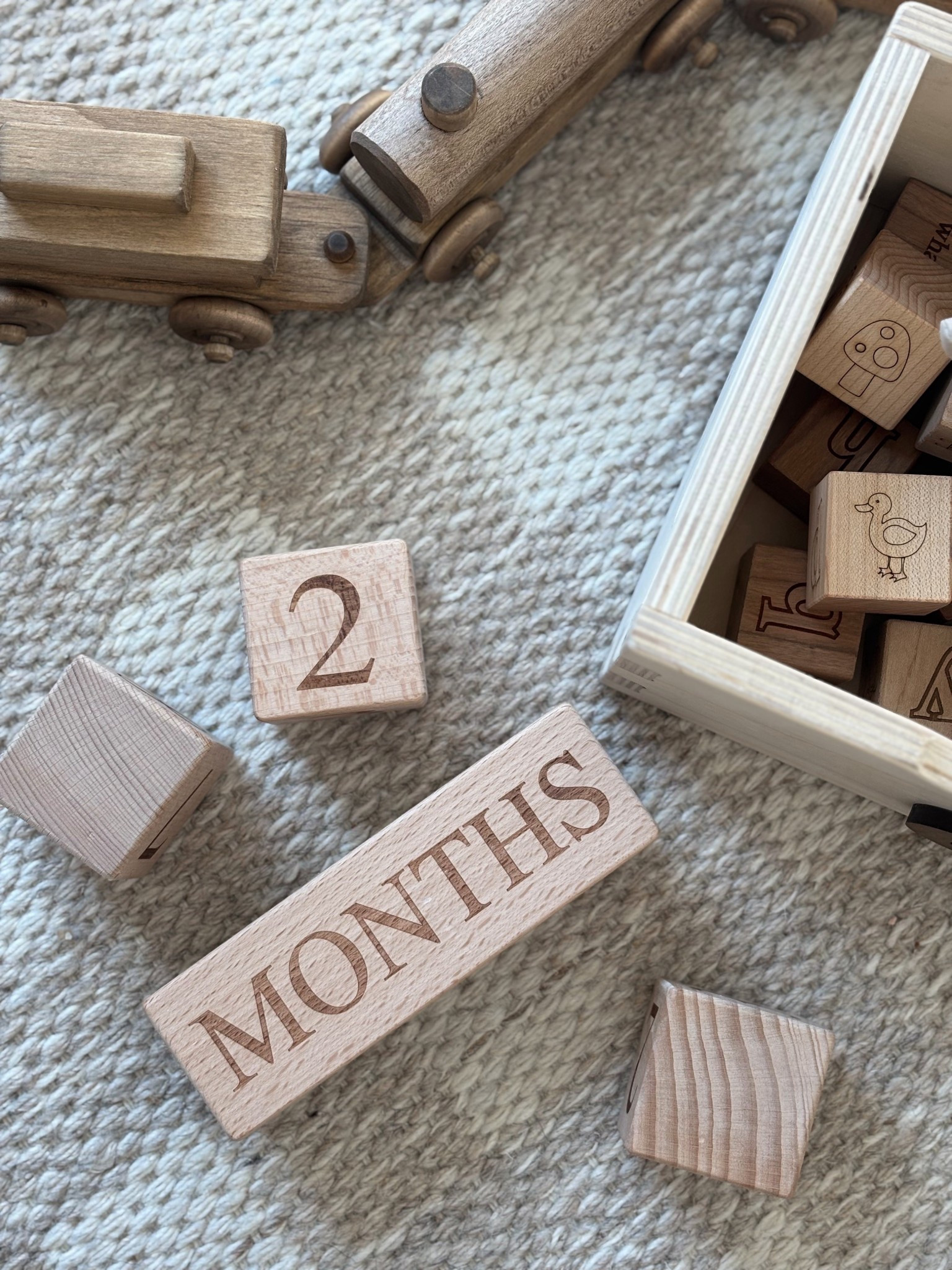 Baby milestone blocks 🤍

One of my favorite keepsakes for capturing those early moments. These milestone blocks track days, weeks, months, and years—perfect for simple monthly photos and memories you’ll love looking back on.

Baby milestone blocks, baby milestone photos, baby photo props, newborn milestone blocks, monthly baby pictures, baby keepsake ideas, baby photo ideas, nursery decor finds, neutral baby essentials, baby memory keepsakes

#LTKmomlife #LTKBump #LTKBaby