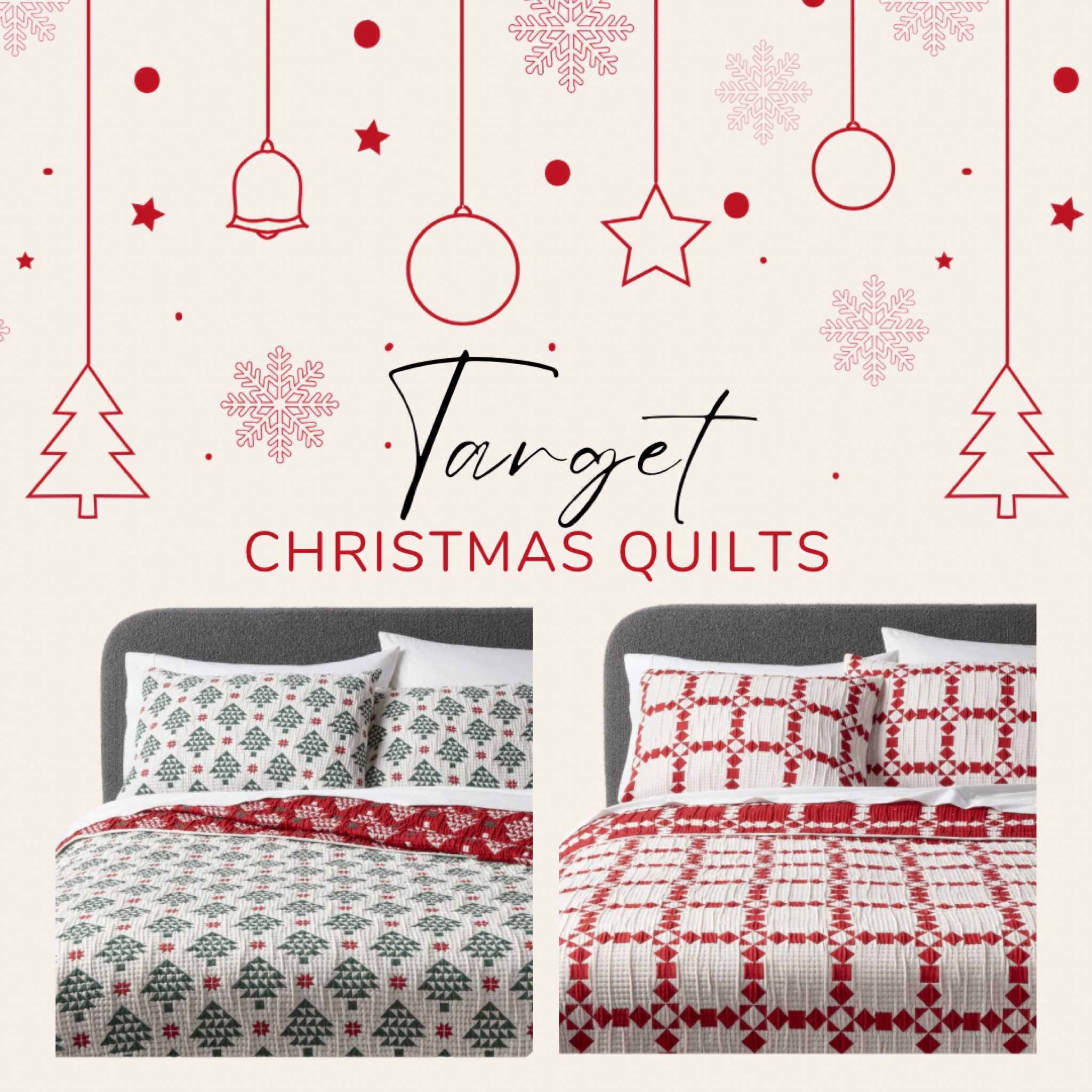 Christmas quilt, Christmas bedding, holiday bedding, holiday decor, Christmas, holiday, bedding 

#LTKHome #LTKSeasonal #LTKFindsUnder50