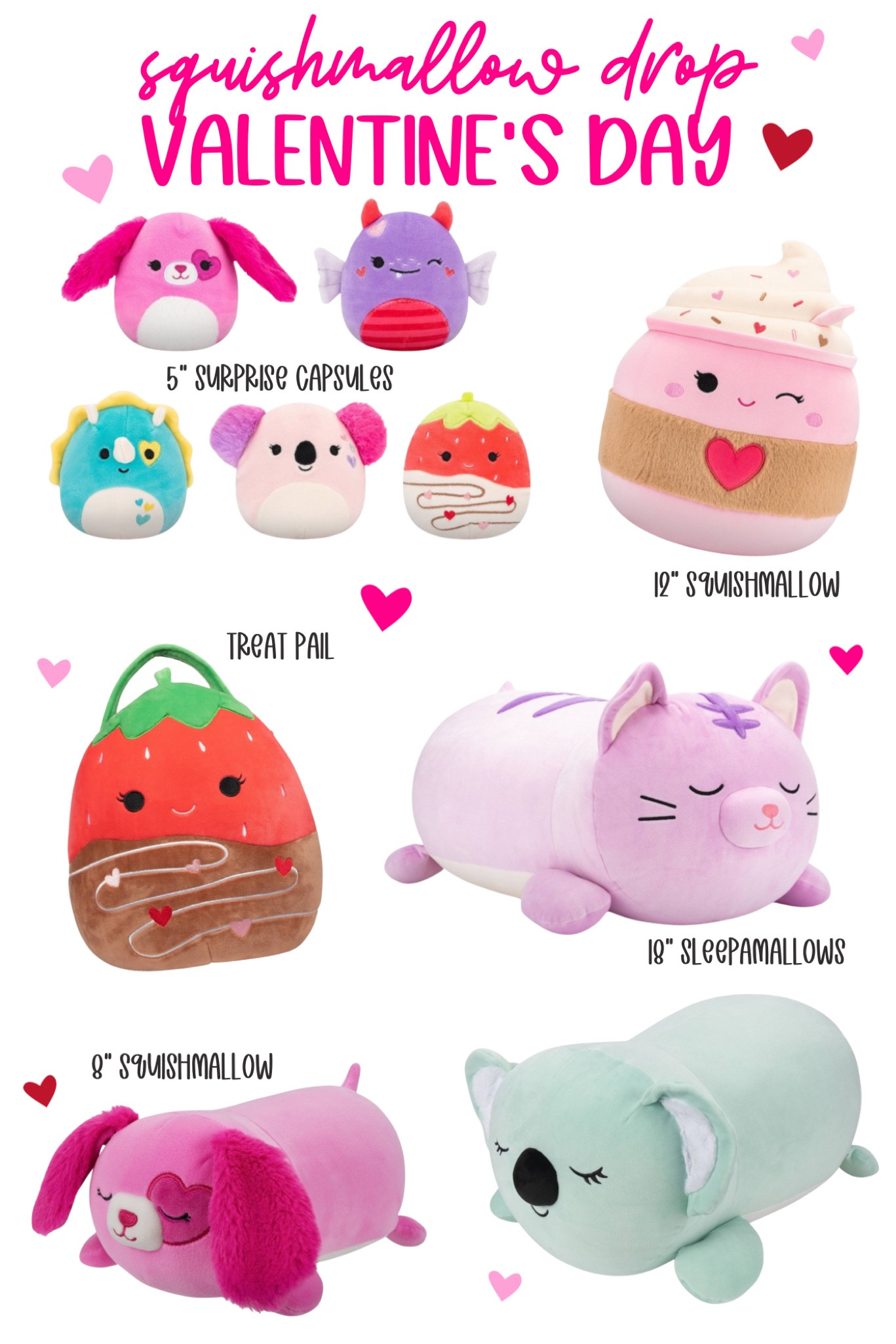 Valentine’s Day squishmallows!

#valentinegift #giftsforkids #lovebasket

#LTKSeasonal #LTKGiftGuide #LTKKids