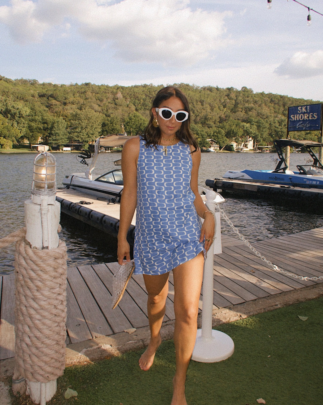 A night at the lake with Kendra Scott! All my favorite pieces from the event and my look. My dress is a couple years old but still available in more colors