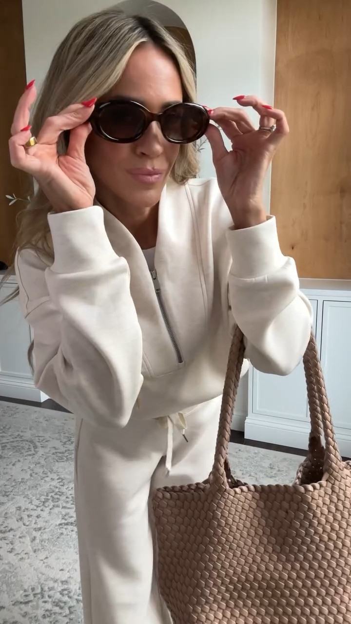 My favorite elevated lounge set that is perfect for travel - comes in length options and multiple colors - in love with the heathered oatmeal 🫶🏻 perfect everyday casual outfit great for momlife

#traveloutfits #airportoutfit #momoutfits

#LTKTravel #LTKgrwm #LTKootd