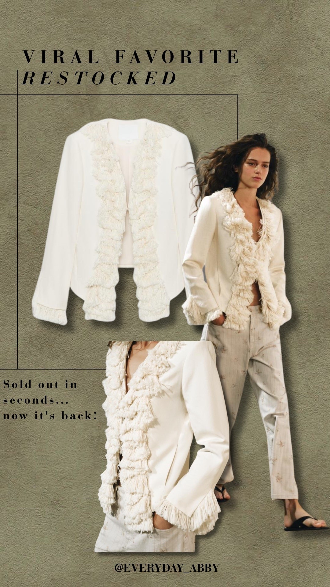 This viral Zara top sold out so fast.. snag it while it’s back in-stock!! 👏👏👏

#LTKootd #LTKstorytime #LTKSeasonal