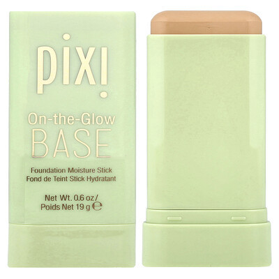 Pixi Beauty, On-The-Glow Base, Foundation Moisture Stick, Nude, 0.6 oz (19 g) | iHerb