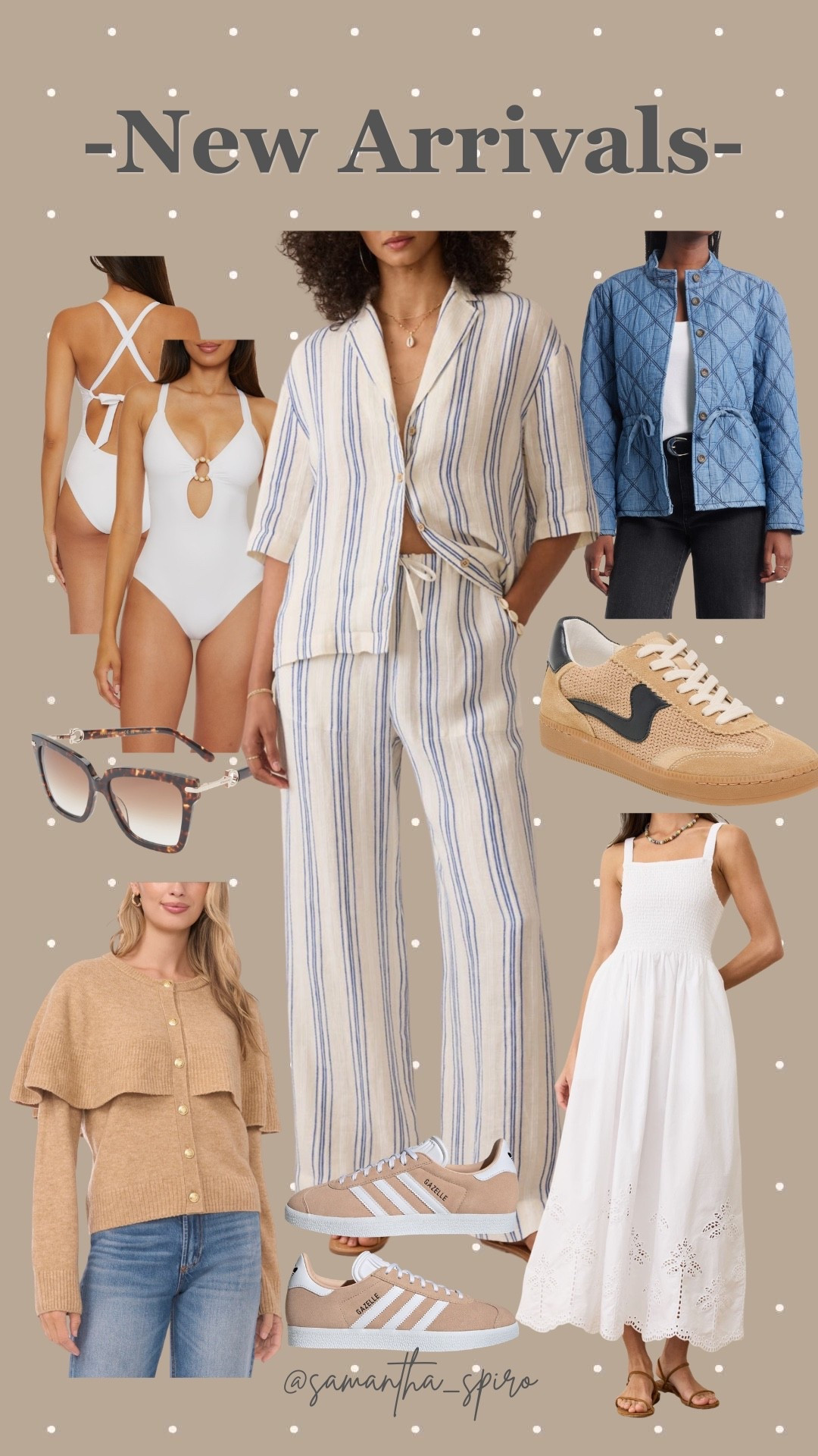 New arrivals at Nordstrom rack. Great prices for quality pieces. I ordered the stripe set in small. The sunglasses are very similar to a pair I own (same shape and brand) that you all ask me about constantly  

#LTKTravel #LTKOver40 #LTKSaleAlert