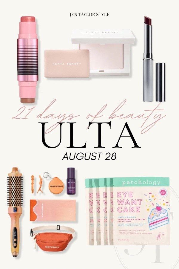 Day 1 of ULTA 21 Days of Beauty is underway! Sharing some of the beauty products I would absolutely snag at 50% off. My go to cream bronzer and blush stick from Dibs Beauty is included today! 🎉

#LTKmorningroutine #LTKBeauty #LTKOver40