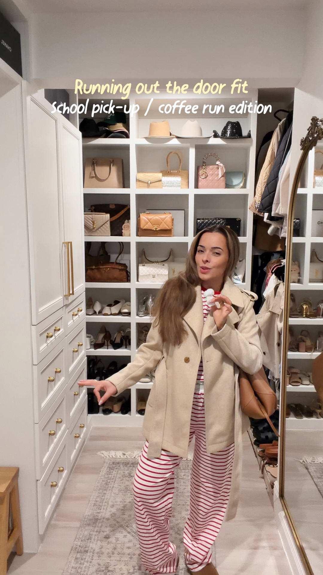 Cozy “running out the door” mom loungewear fit for school drop-off, coffee runs, and nail appointments when you feel like staying in PJs ☕️🧸

A neutral coat is truly a wardrobe staple.

#momstyle #loungewearlook #cozymom 

#LTKmomlife #LTKootd #LTKdayinmylife