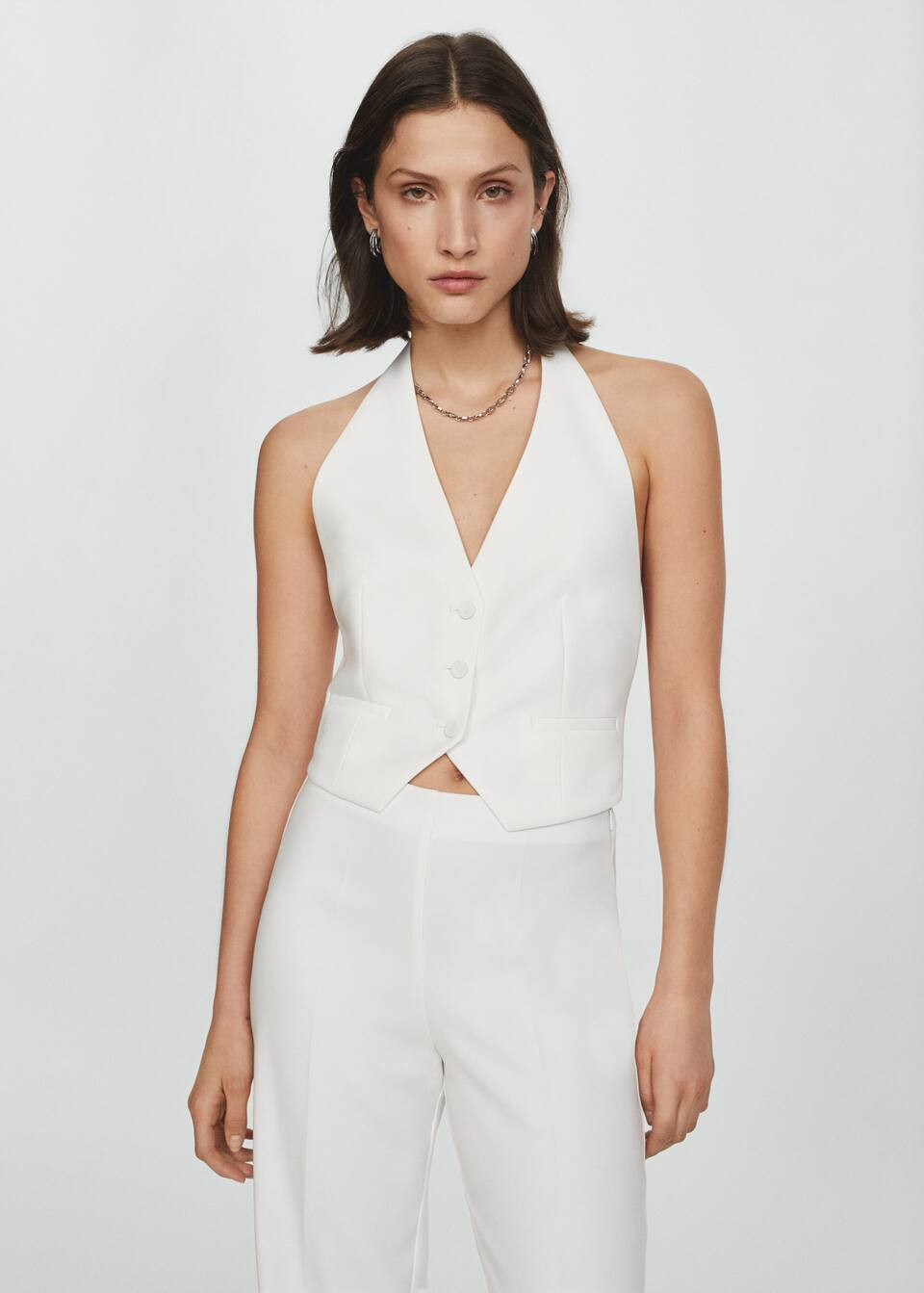 Suit vest with buttons | MANGO (US)