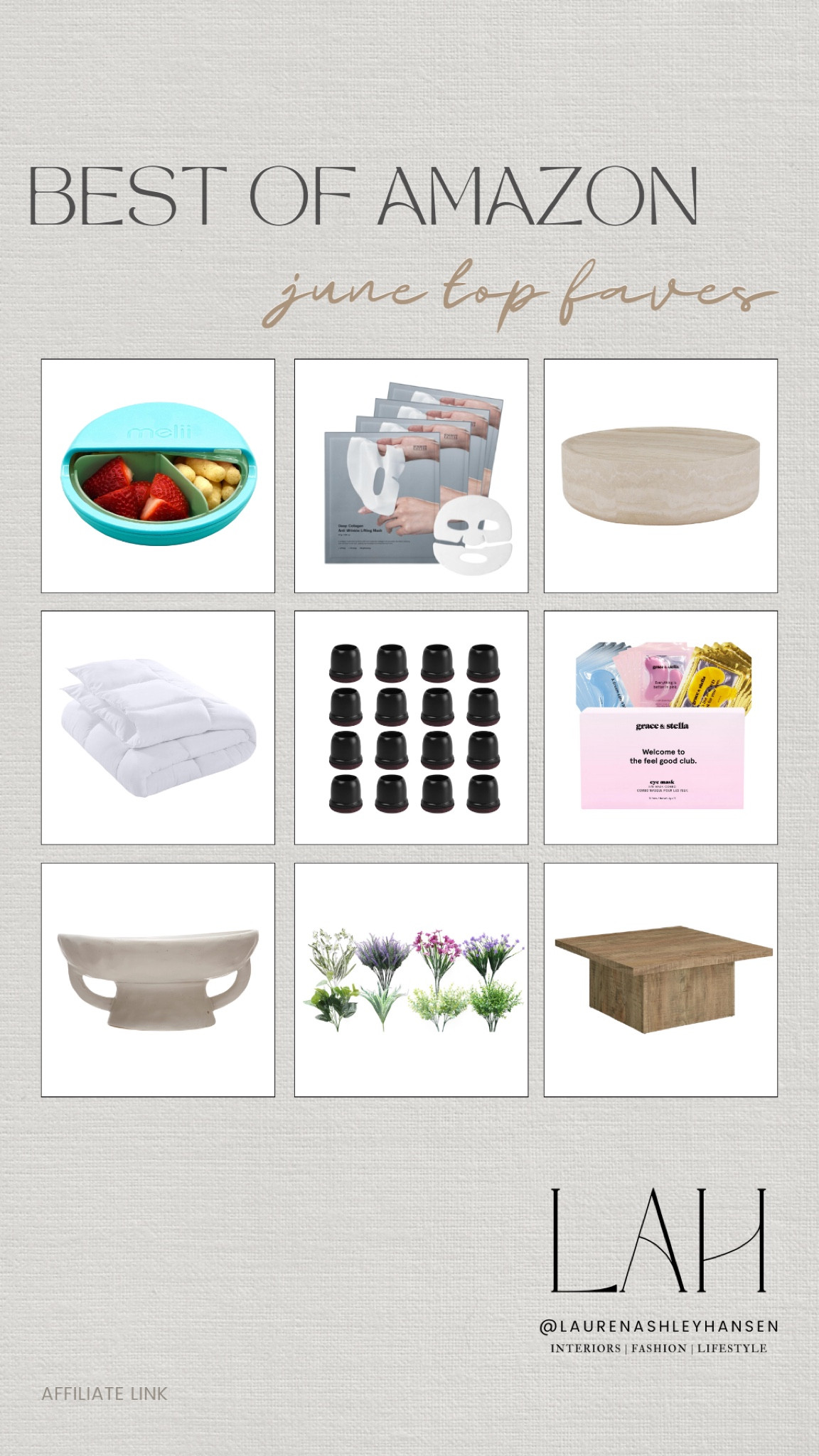 Amazon top sellers for the month of June! So many beautiful favorites, almost all of which I own and love! 

#LTKBeauty #LTKHome #LTKStyleTip