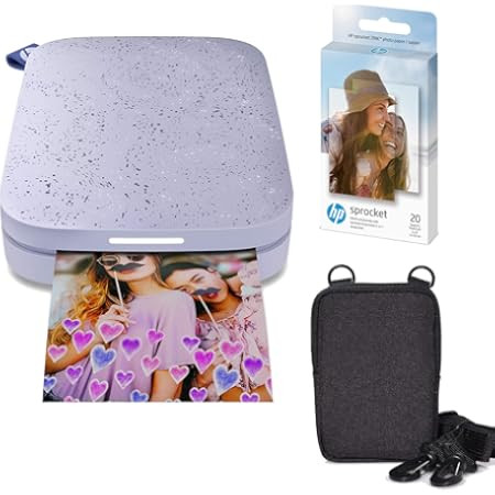  Portable 2x3 Instant Photo Printer (Luna Pearl) Print Pictures on Zink Sticky-Backed .. | Amazon (US)