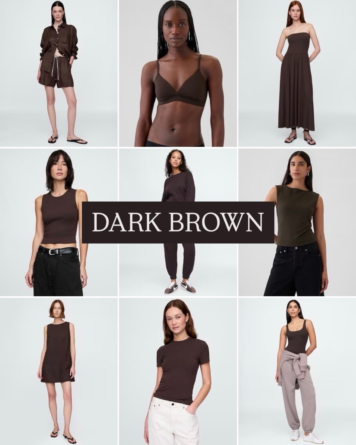 Dark Brown at Gap