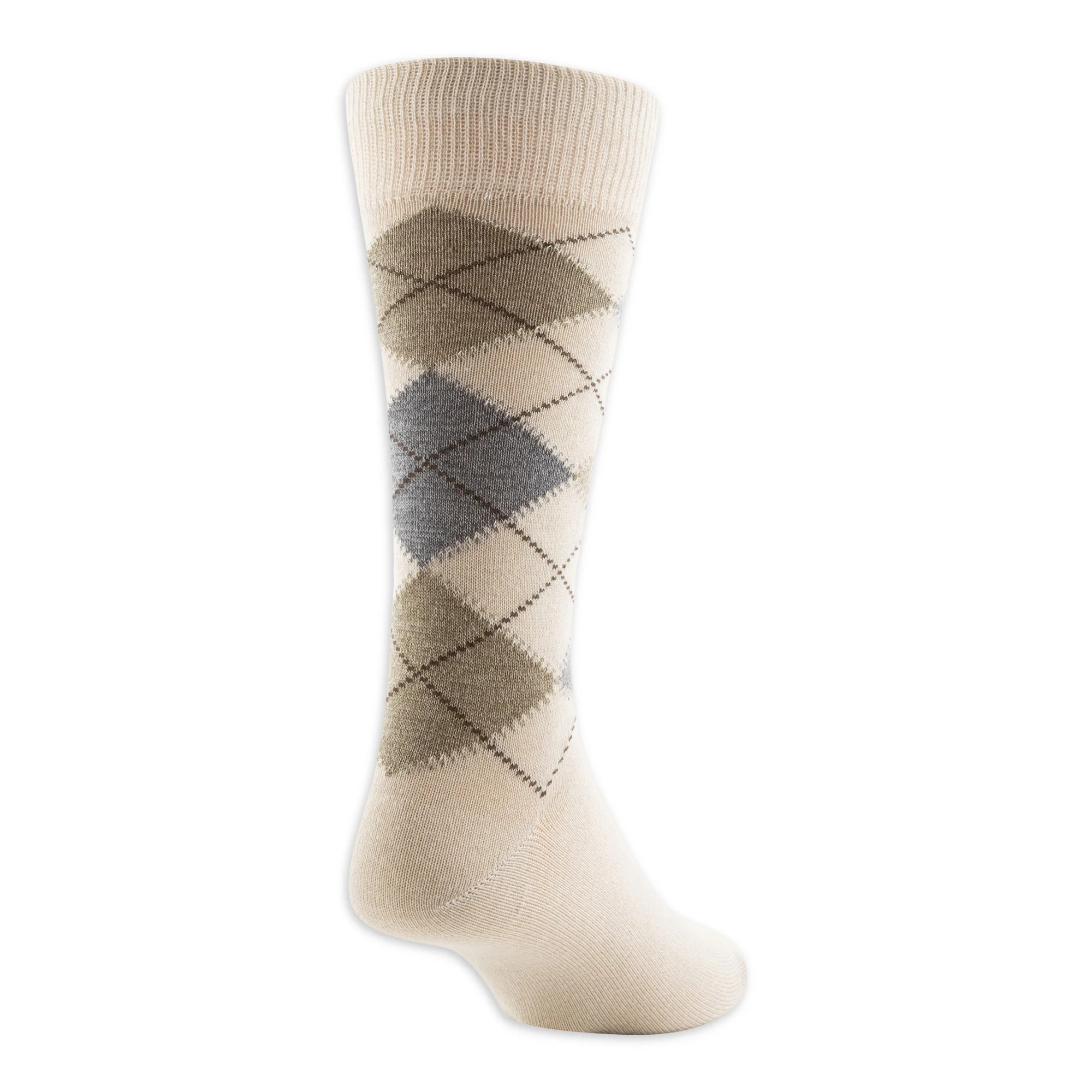 GOLDTOE Edition Men's Casual Argyle Crew Socks, 6-Pack | Walmart (US)