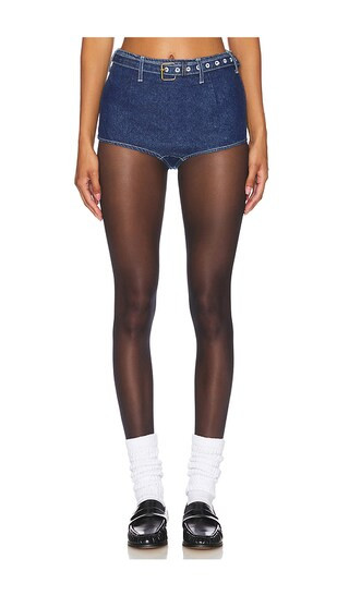 Halston Briefs in Blue Denim | Revolve Clothing (Global)