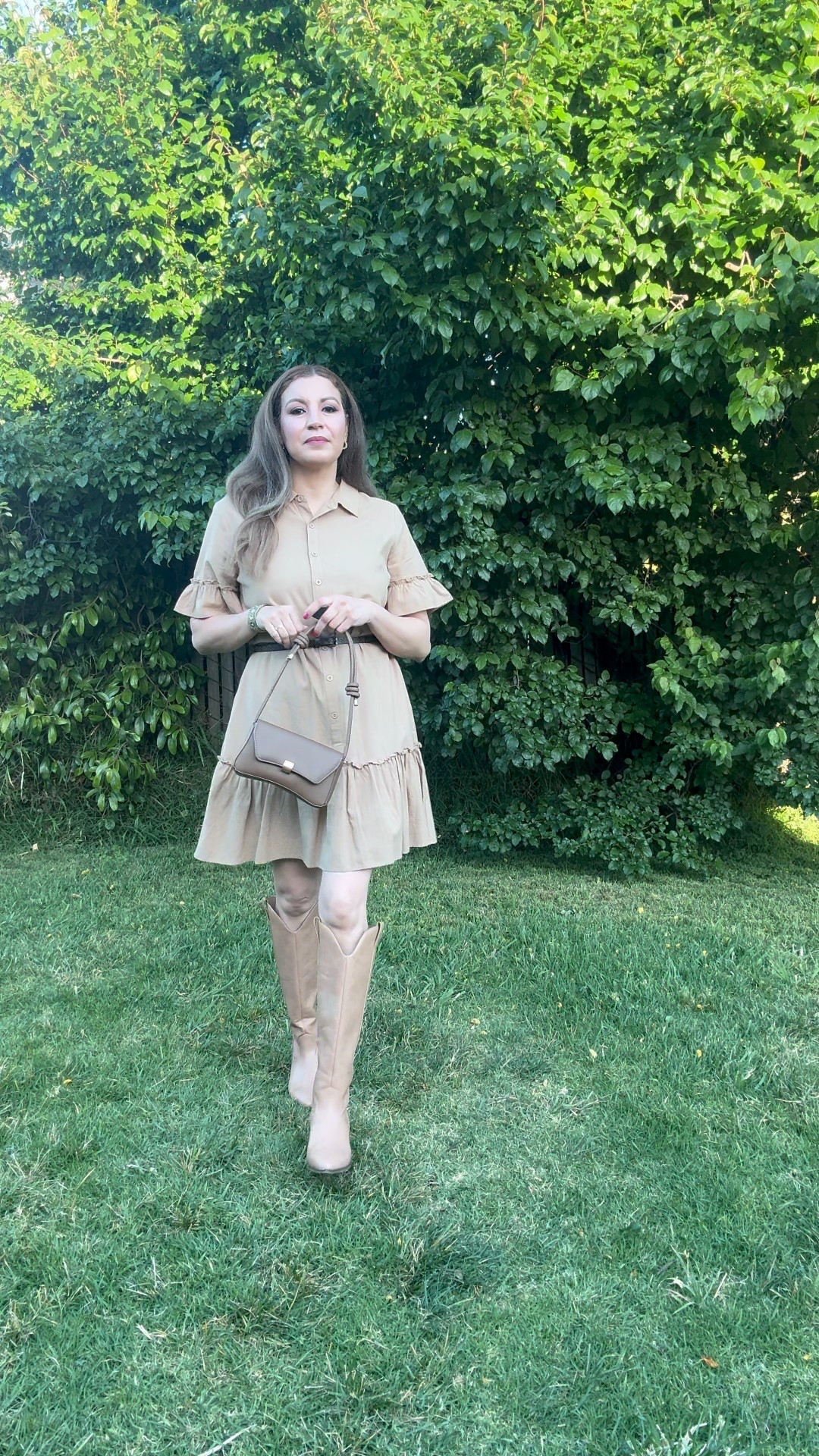 MEROKEETY Vestido camisero de verano con botones para mujer, casual, manga con volantes, mini vestidos con bolsillos.
Size:M

#LTKMidsize #LTKSummerEdit #LTKStyleTip