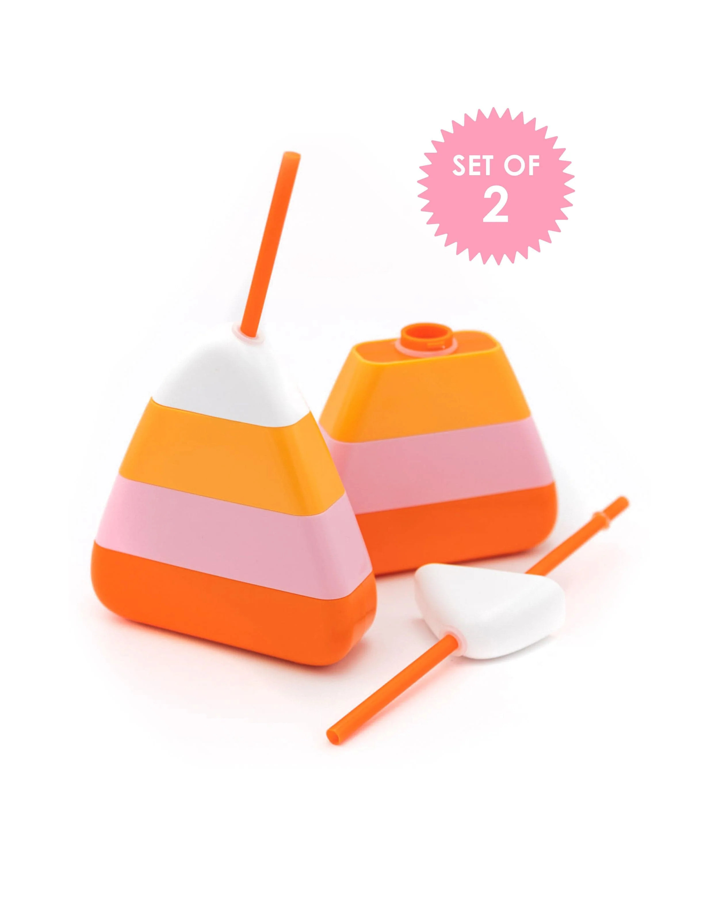 Candy Corn Sippers (set of 2, 6, or 12) | Packed Party