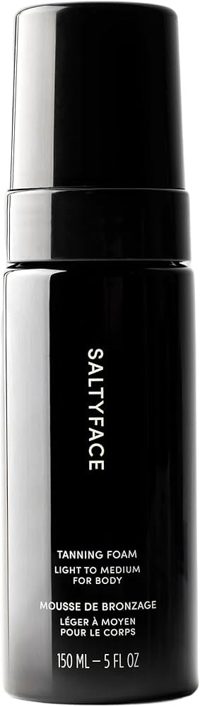 SALTYFACE - Tanning Foam (Light to Medium) - Self Tanner for Body, Legs, Arms, Back - No Color Tr... | Amazon (US)