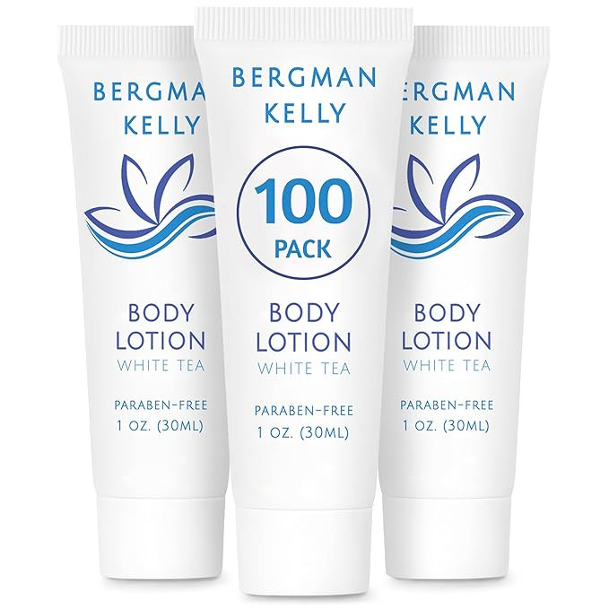 BERGMAN KELLY - Travel Size Lotion - 1 fl oz, 100 PK, White Tea - Delight Your Guests with Invigo... | Amazon (US)