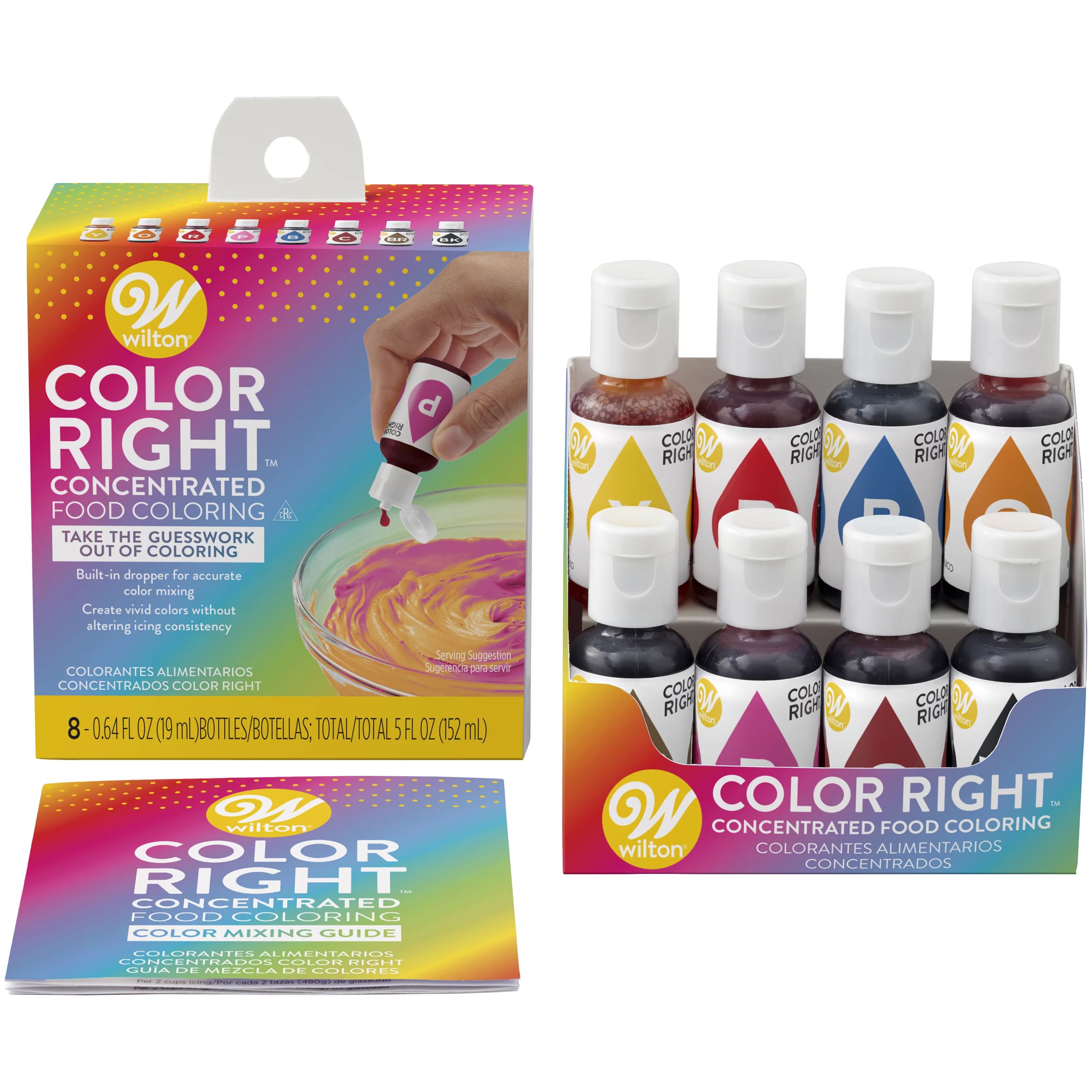 Wilton Color Right Performance Food Coloring Set | Walmart (US)
