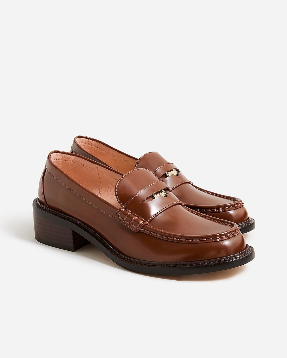 Coin loafers in spazzolato leather | J.Crew US