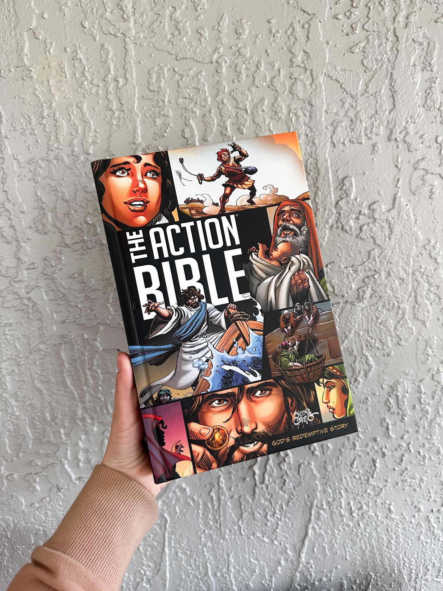 Action Bible 
Kids Bible
Comic Bible 

#LTKKids #LTKFamily #LTKFindsUnder100