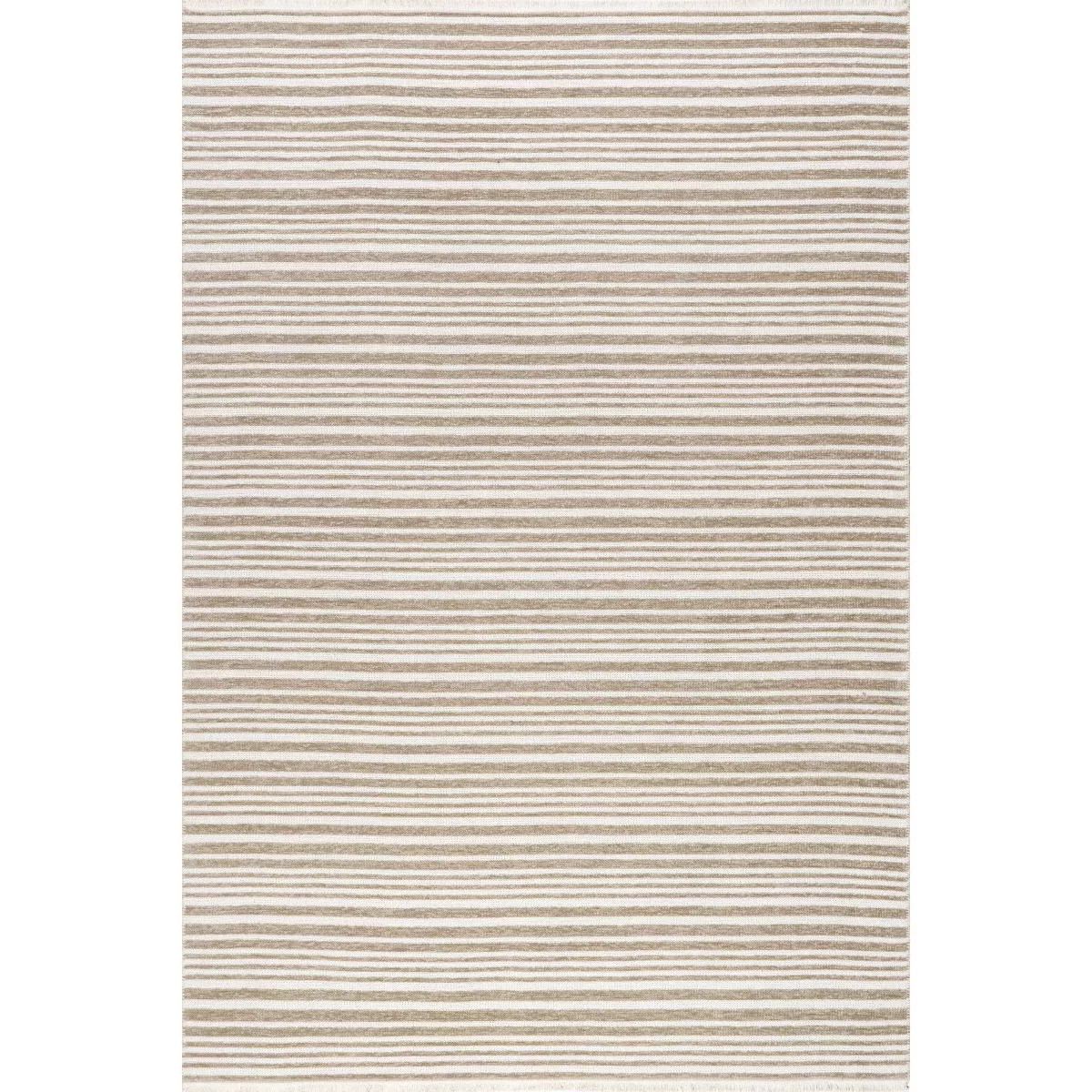Nuloom Millicent Striped Reversible Pet Friendly Premium Machine Washable Area Rug | Target