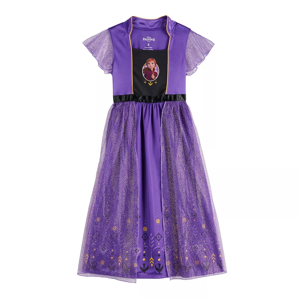 Disney's Frozen 2 Anna Girls 4-8 Fantasy Gown Nightgown | Kohl's