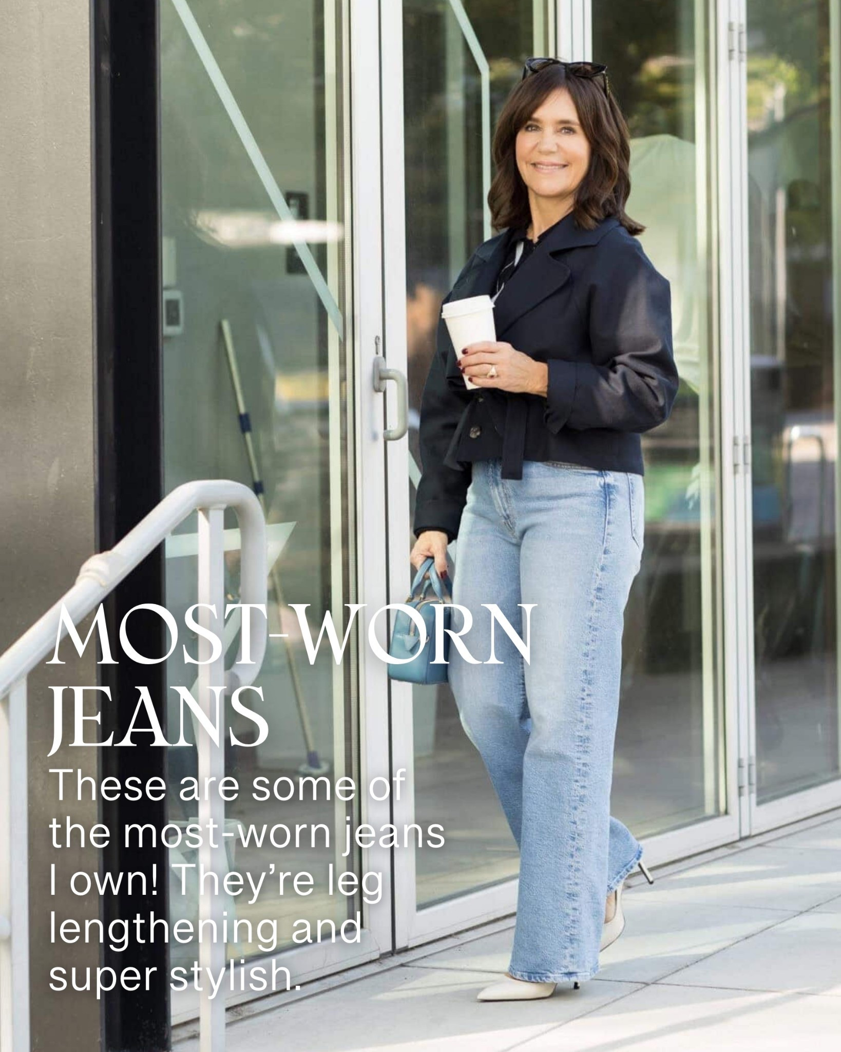 Favorite Mother jeans … they come in regular sizes and petites - I took my usual size 27p
The wash I confess always sells out - it’s perfect any time of year!

Wearing xxs in thr pink too - it runs roomy and I’m linking the matching skirt. 

#LTKootd #LTKdayinmylife #LTKNYFW