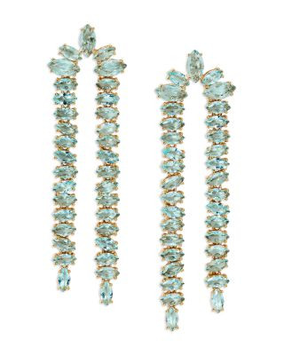 Palm Springs Green Stone Double Strand Drop Earrings | Bloomingdale's (AU)