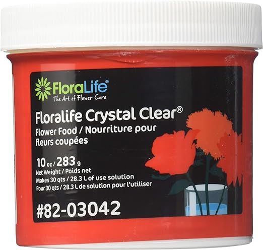 Cut Flower Food Floralife Crystal Clear 10 Ounce | Amazon (US)