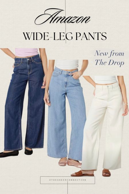 Wide leg jeans 

#LTKStyleTip #LTKFindsUnder50 #LTKSeasonal