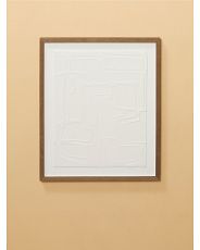 20x24 Free Form Lines Textured Shadowbox Wall Art | Living Room | HomeGoods | HomeGoods