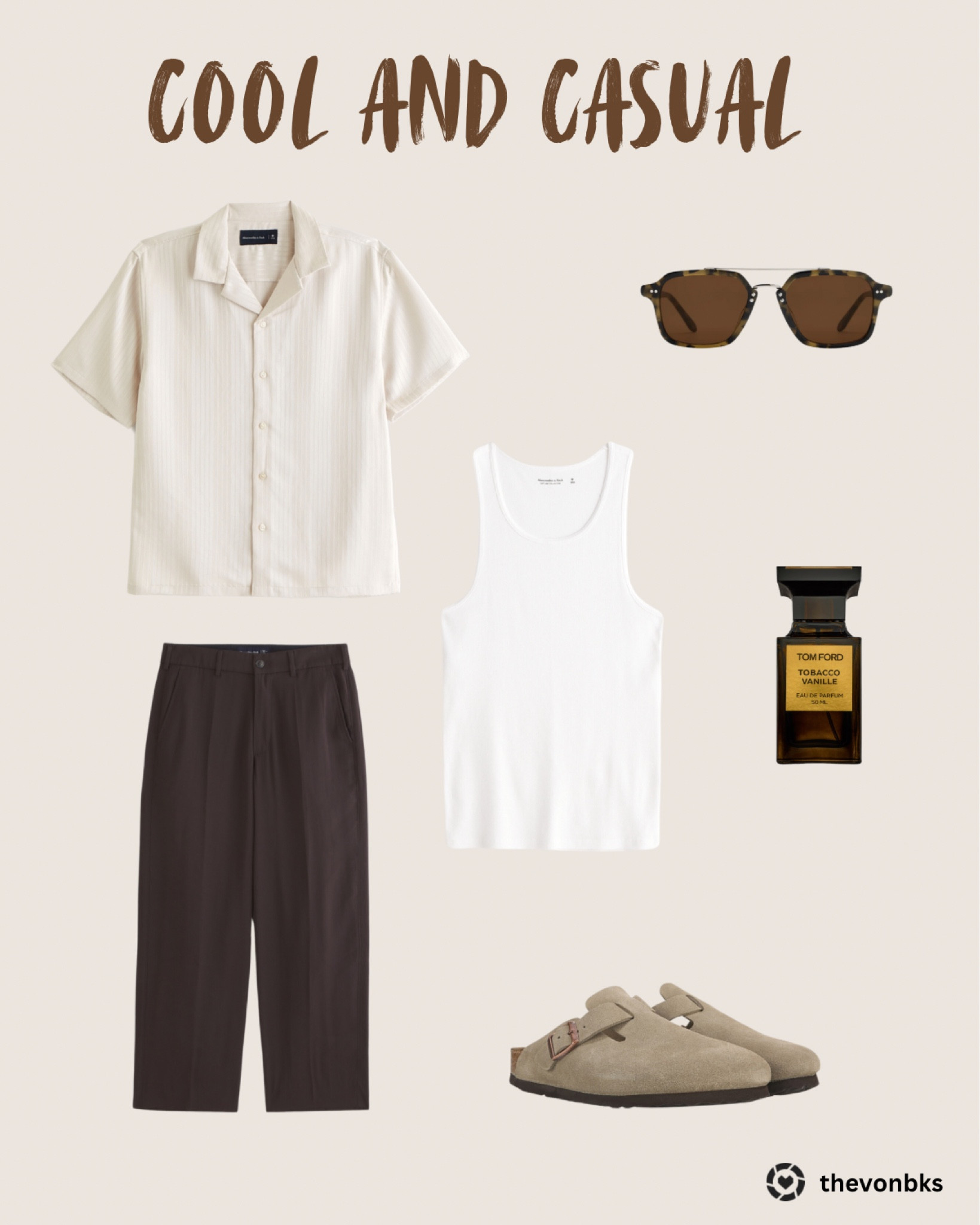 Your go-to summer outfit just got an upgrade. This relaxed yet refined look is all about effortless style—breathable fabrics, neutral tones, and timeless accessories. Perfect for weekend brunch, vacation strolls, or just staying cool while looking sharp.

#LTKSeasonal #LTKMens #LTKStyleTip