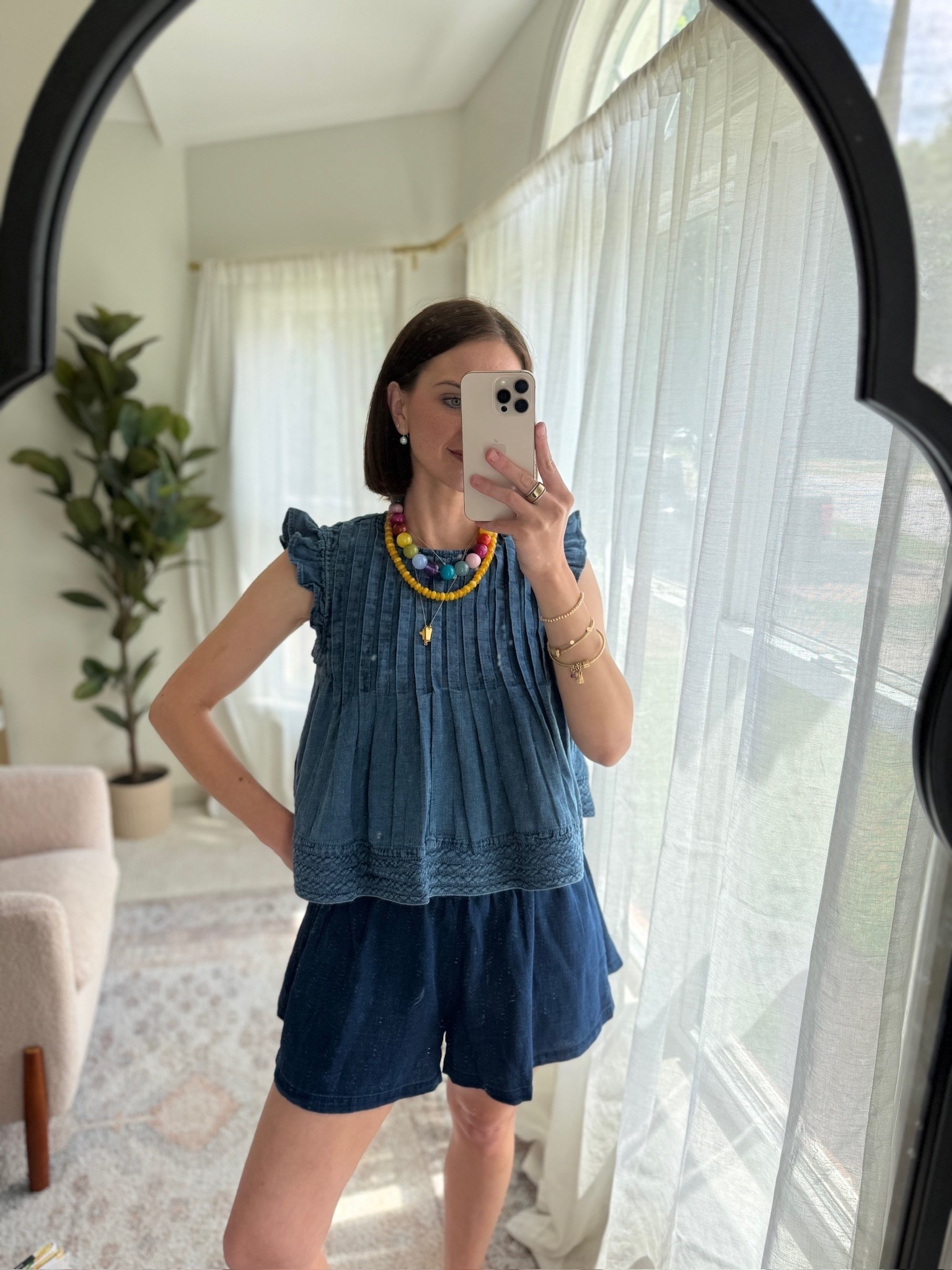 Denim on denim all summer long!

ordered a size small in tops & bottoms!

anthro, anthropologie, anthro shorts, flowy shorts, flowy tops, spring denim, spring outfit, hallie ragan

#LTKootd #LTKgrwm #LTKmomlife
