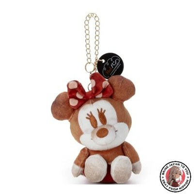 NEW Disney Character Nui Pan Chain Strap Mascot Character Pan Sitting Minnie | eBay US