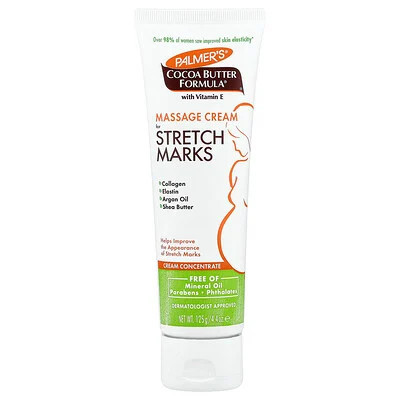 Palmer's, Cocoa Butter Formula® with Vitamin E, Massage Cream for Stretch Marks, 4.4 oz (125 g) | iHerb