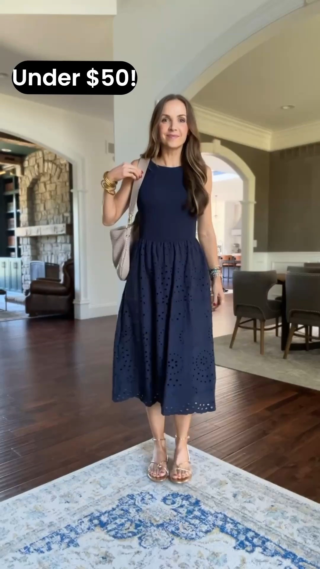 @amazon eyelet dress runs tts with the best details!

#LTKgrwm