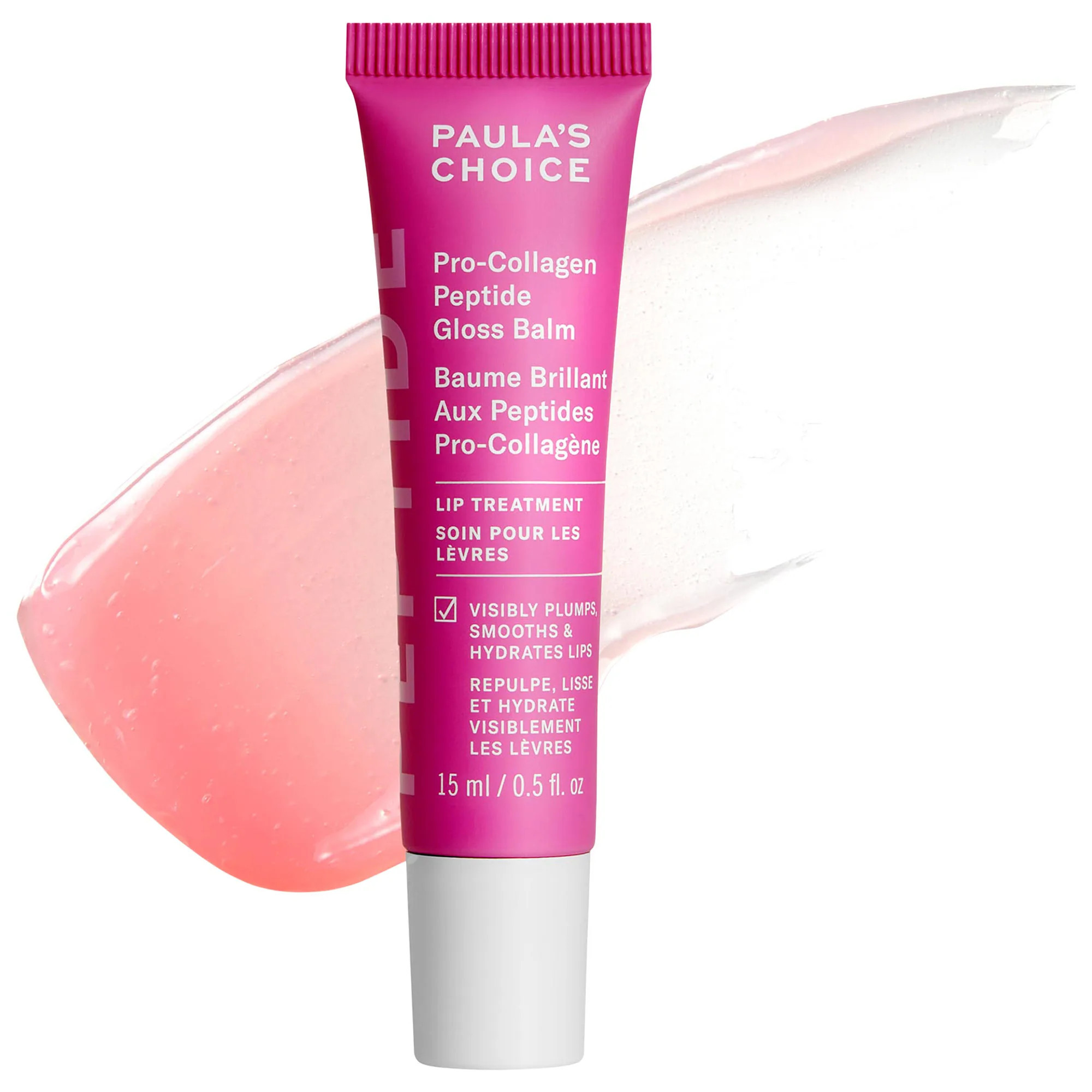 Paula's Choice Pro-Collagen Peptide Plumping Gloss Balm Lip Treatment 0.5 oz / 15 mL | Sephora (US)