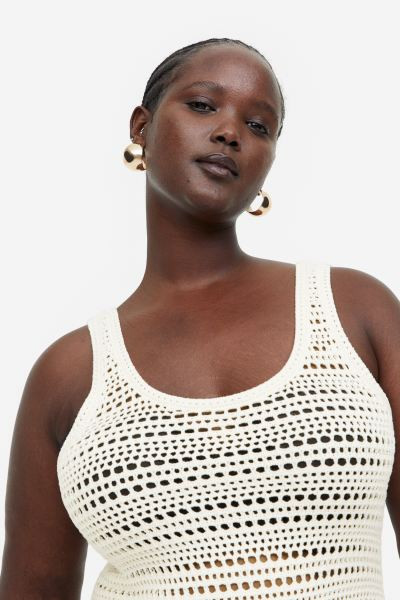 Crochet-look dress | H&M (UK, MY, IN, SG, PH, TW, HK)