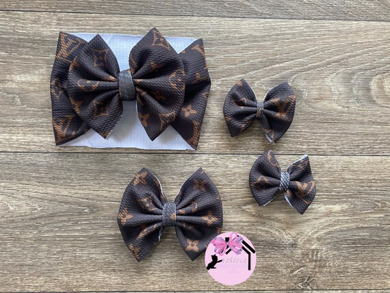 Inspired LV, Inspired Chanel, Inspired Burberry bow | Etsy (US)