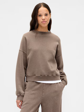 VintageSoft Wedge Crewneck Sweatshirt | Gap (US)