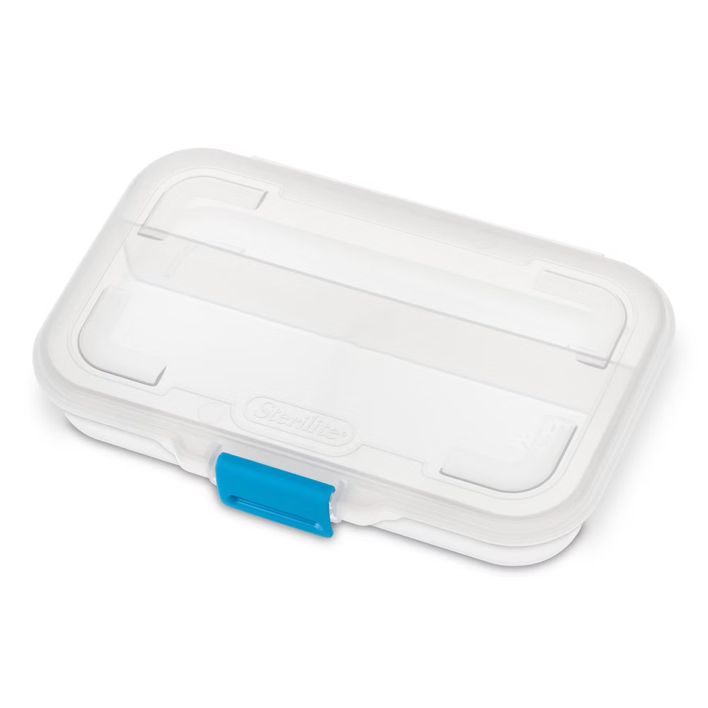 Sterilite Pencil Box - Clear/Blue | Target